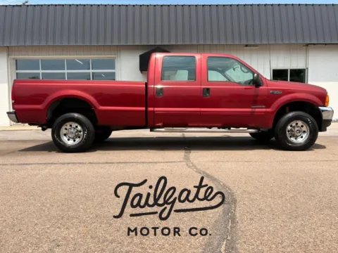 Red 2001 Ford F350 Super Duty Crew Cab Short Bed for sale in Fremont, NE
