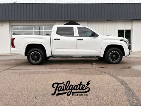 White 2024 Toyota Tundra CrewMax SR Pickup 4D 5 1/2 ft for sale in Fremont, NE