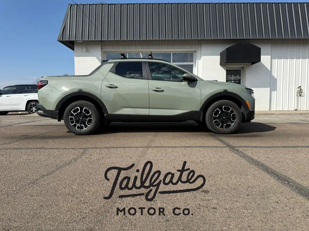 Green 2023 Hyundai Santa Cruz SEL Premium Pickup 4D 4 ft for sale in Fremont, NE