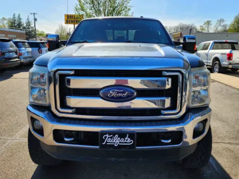 Another view of 2015 Ford F250 Super Duty Crew Cab Lariat Pickup 4D 6 3/4 ft for sale in Fremont, NE at Tailgate Motor Co. (Fremont North)