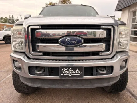 Another view of 2015 Ford F250 Super Duty Crew Cab Lariat Pickup 4D 6 3/4 ft for sale in Fremont, NE at Tailgate Motor Co. (Fremont North)