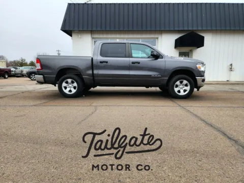 Gray 2023 Ram 1500 Crew Cab Lone Star Pickup 4D 5 1/2 ft for sale in Fremont, NE