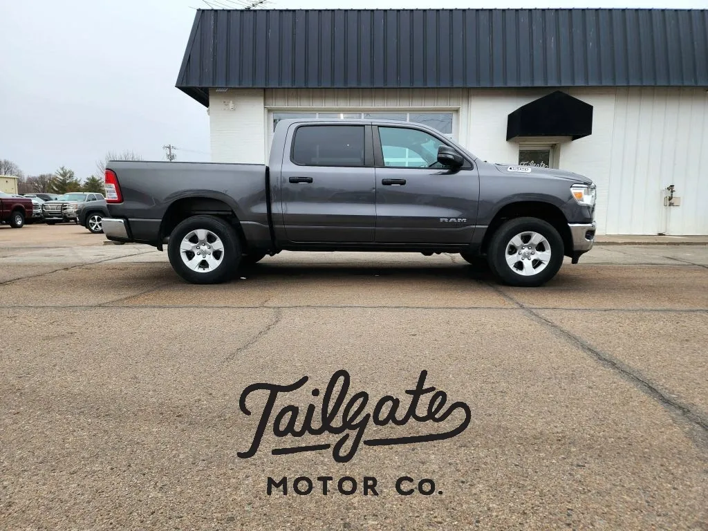 Gray 2023 Ram 1500 Crew Cab Lone Star Pickup 4D 5 1/2 ft for sale in Fremont, NE