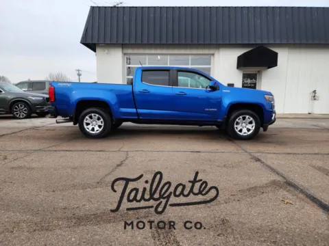 Blue 2018 Chevrolet Colorado Crew Cab LT Pickup 4D 6 ft for sale in Fremont, NE