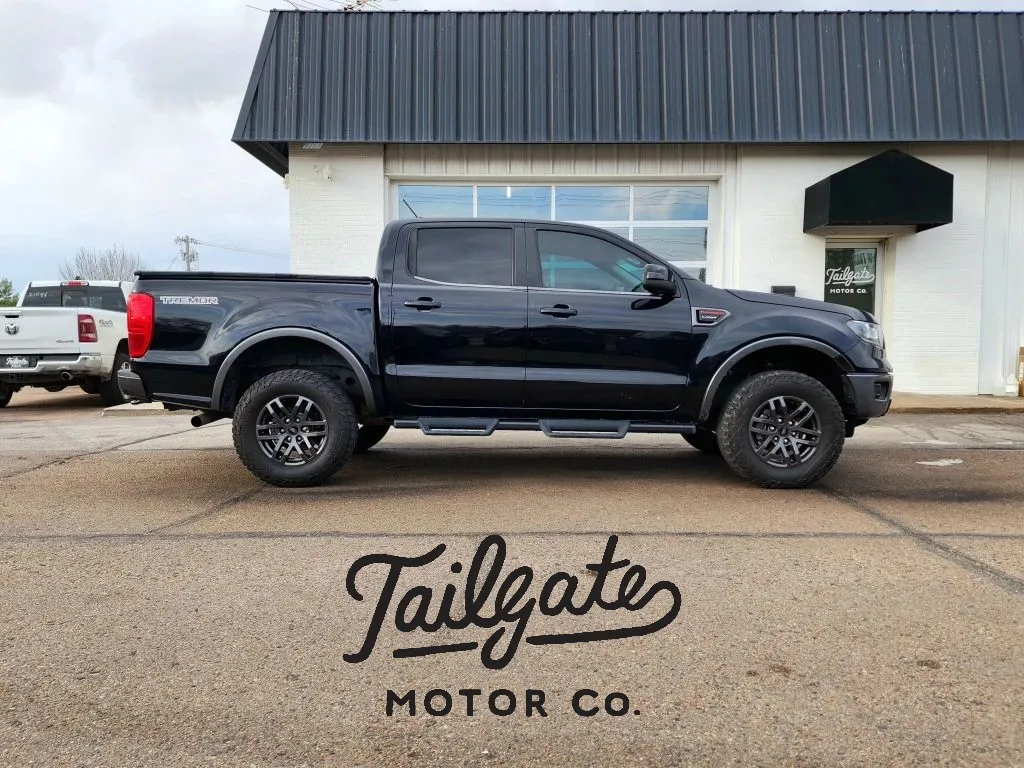 Black 2021 Ford Ranger SuperCrew Lariat Pickup 4D 5 ft for sale in Fremont, NE