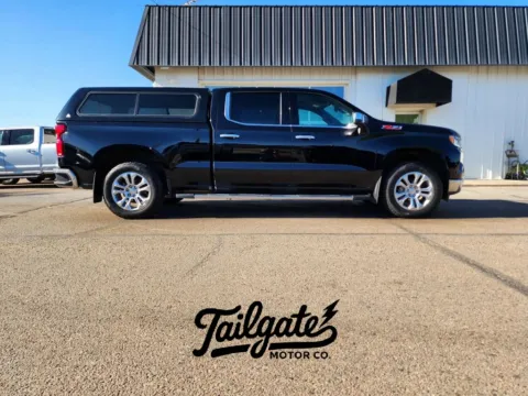 Black 2024 Chevrolet Silverado 1500 Crew Cab LTZ Pickup 4D 6 1/2 ft for sale in Fremont, NE