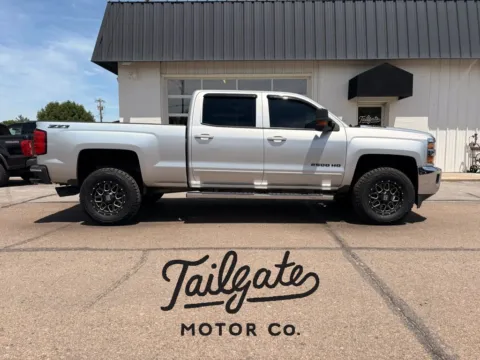 Silver 2015 Chevrolet Silverado 2500 HD Crew Cab LT Pickup 4D 6 1/2 ft for sale in Fremont, NE