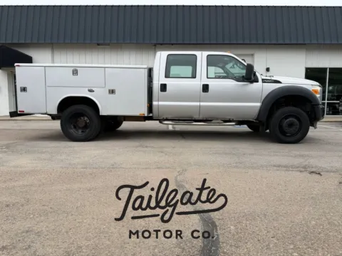 Silver 2011 Ford F550 Super Duty Crew Cab & Chassis 176' W.B. 4D for sale in Fremont, NE