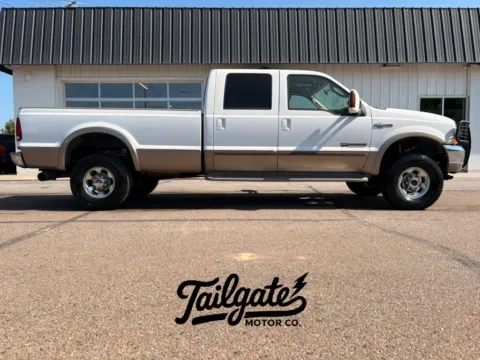 White 2004 Ford F350 Super Duty Crew Cab Lariat Pickup 4D 8 ft for sale in Fremont, NE