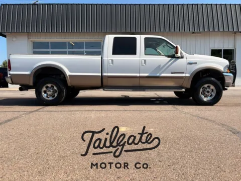 White 2004 Ford F350 Super Duty Crew Cab Lariat Pickup 4D 8 ft for sale in Fremont, NE