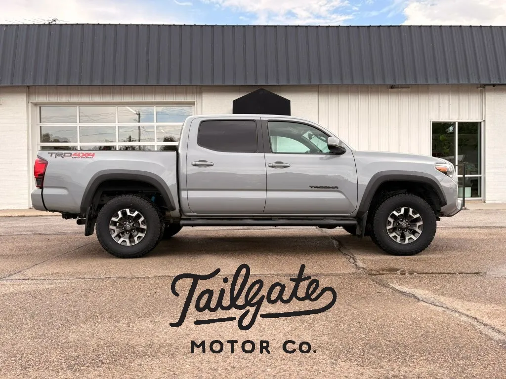 Gray 2018 Toyota Tacoma Double Cab TRD Off-Road Pickup 4D 5 ft for sale in Fremont, NE