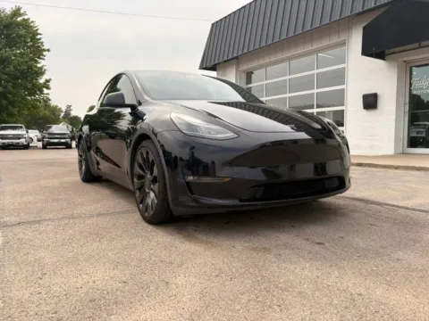 Photos of 2023 Tesla Model Y Performance Sport Utility 4D for sale in Fremont, NE at Tailgate Motor Co. (Fremont North)