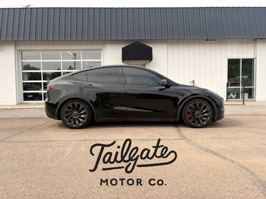 Black 2023 Tesla Model Y Performance Sport Utility 4D for sale in Fremont, NE