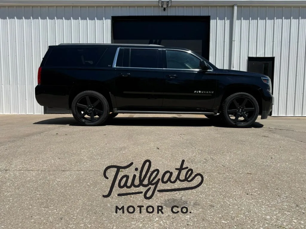 Black 2015 Chevrolet Suburban LT Sport Utility 4D for sale in Fremont, NE