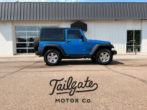 Blue 2015 Jeep Wrangler Sport SUV 2D for sale in Fremont, NE