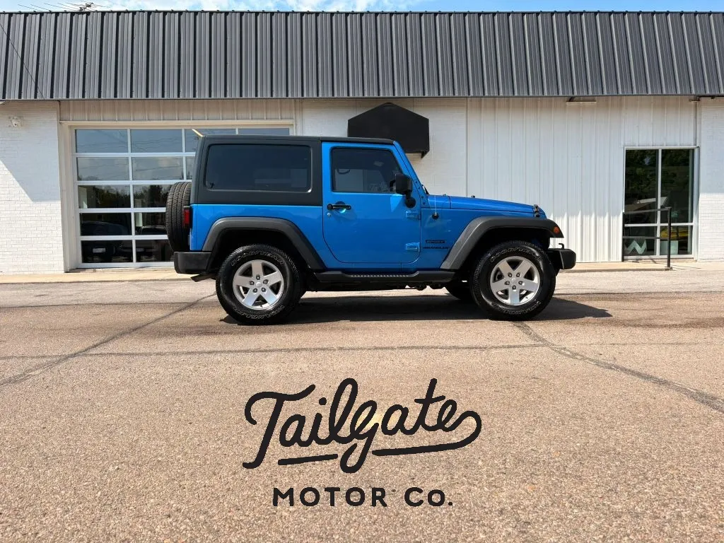 Blue 2015 Jeep Wrangler Sport SUV 2D for sale in Fremont, NE