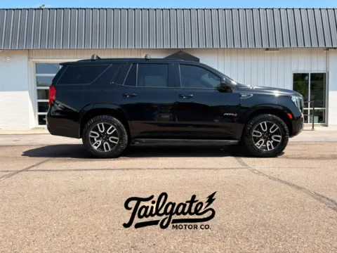 Black 2021 GMC Yukon AT4 Sport Utility 4D for sale in Fremont, NE