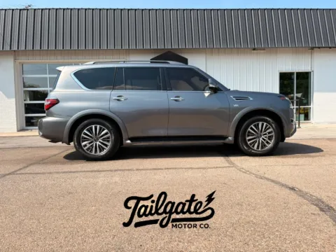 Gray 2021 Nissan Armada SL Sport Utility 4D for sale in Fremont, NE