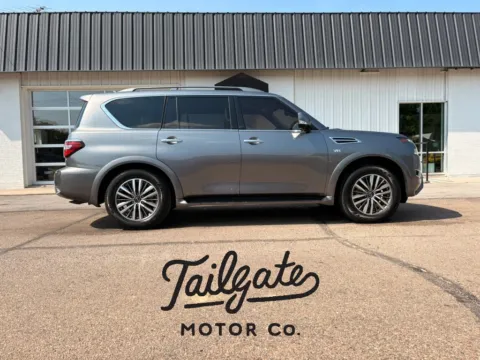 Gray 2021 Nissan Armada SL Sport Utility 4D for sale in Fremont, NE