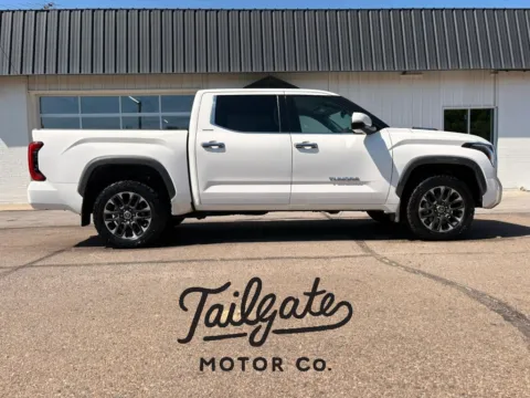 White 2023 Toyota Tundra Hybrid CrewMax Limited Pickup 4D 5 1/2 ft for sale in Fremont, NE