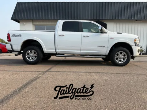 White 2021 Ram 2500 Crew Cab Laramie Pickup 4D 6 1/3 ft for sale in Fremont, NE