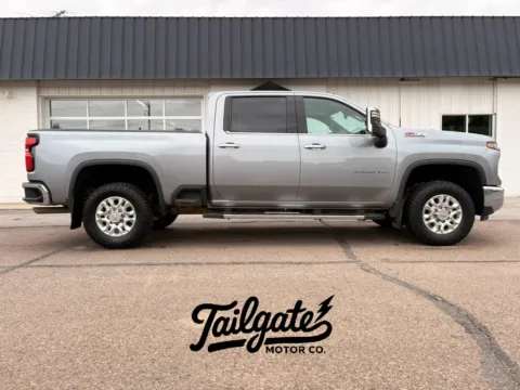 Silver 2024 Chevrolet Silverado 2500 HD Crew Cab LTZ Pickup 4D 6 1/2 ft for sale in Fremont, NE
