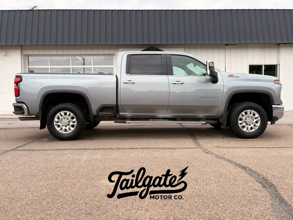 Silver 2024 Chevrolet Silverado 2500 HD Crew Cab LTZ Pickup 4D 6 1/2 ft for sale in Fremont, NE