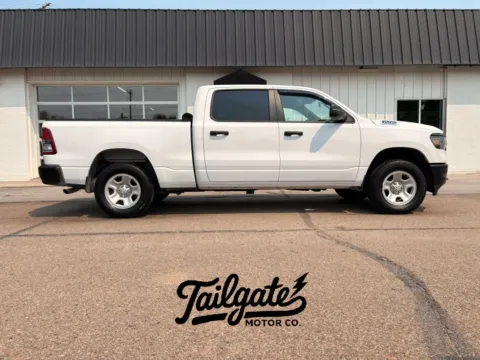 White 2023 Ram 1500 Crew Cab Tradesman Pickup 4D 6 1/3 ft for sale in Fremont, NE