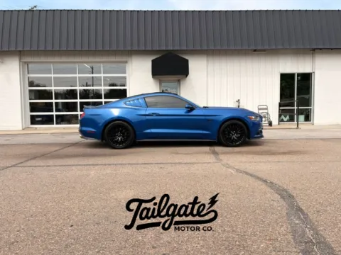 Blue 2017 Ford Mustang GT Premium Coupe 2D for sale in Fremont, NE