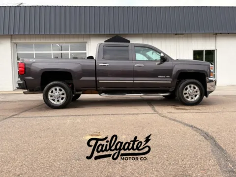Gray 2015 Chevrolet Silverado 2500 HD Crew Cab LTZ Pickup 4D 6 1/2 ft for sale in Fremont, NE