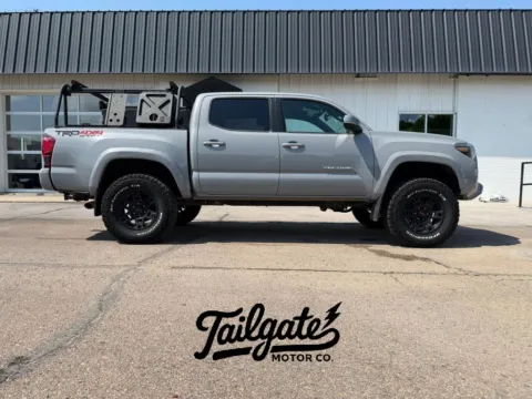 Silver 2019 Toyota Tacoma Double Cab TRD Sport Pickup 4D 5 ft for sale in Fremont, NE