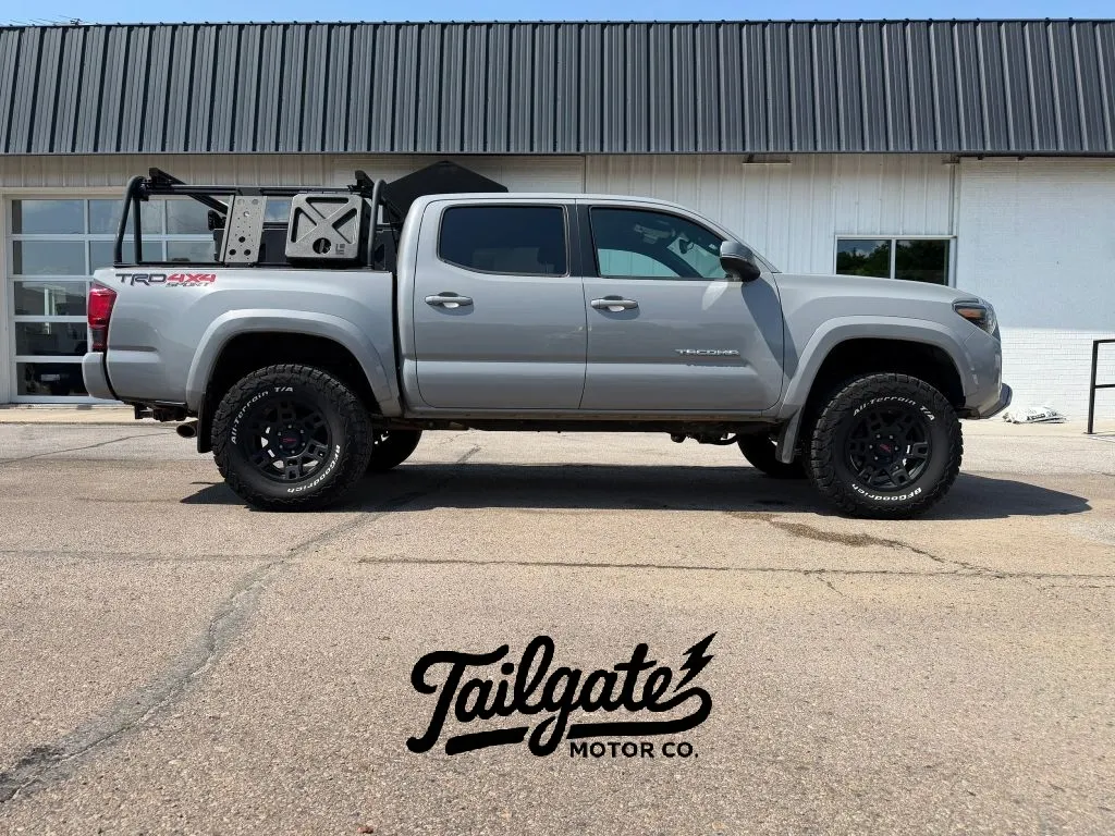 Silver 2019 Toyota Tacoma Double Cab TRD Sport Pickup 4D 5 ft for sale in Fremont, NE