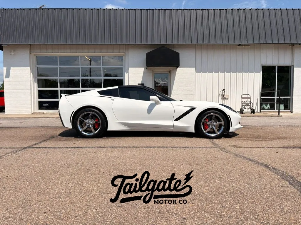 White 2014 Chevrolet Corvette Stingray Coupe 2D for sale in Fremont, NE