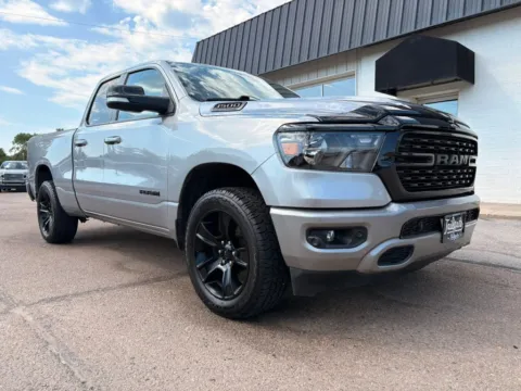 Photos of 2022 Ram 1500 Quad Cab Big Horn Pickup 4D 6 1/3 ft for sale in Fremont, NE at Tailgate Motor Co. (Fremont North)