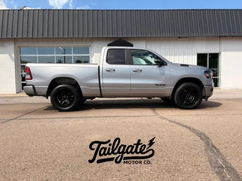 Silver 2022 Ram 1500 Quad Cab Big Horn Pickup 4D 6 1/3 ft for sale in Fremont, NE