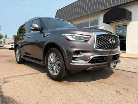 Photos of 2024 INFINITI QX80 LUXE Sport Utility 4D for sale in Fremont, NE at Tailgate Motor Co. (Fremont North)