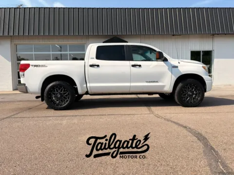 White 2010 Toyota Tundra CrewMax Pickup 4D 5 1/2 ft for sale in Fremont, NE