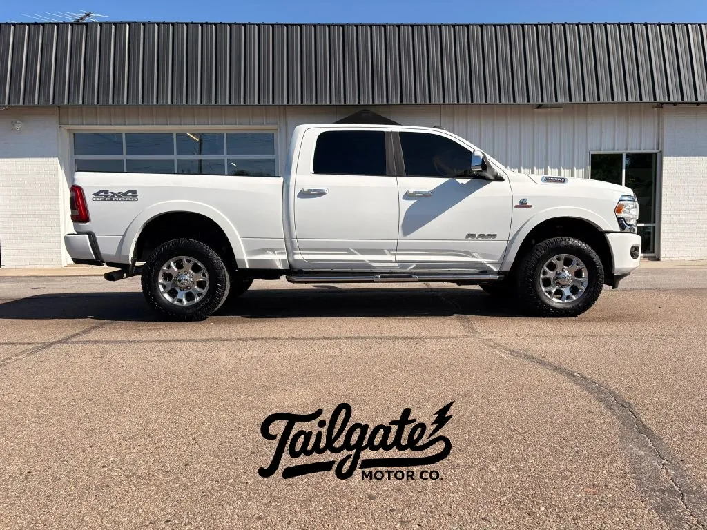 White 2022 Ram 2500 Crew Cab Laramie Pickup 4D 6 1/3 ft for sale in Fremont, NE