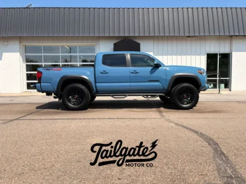 Blue 2019 Toyota Tacoma Double Cab TRD Off-Road Pickup 4D 5 ft for sale in Fremont, NE