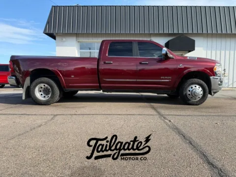 Red 2019 Ram 3500 Crew Cab Limited Pickup 4D 8 ft for sale in Fremont, NE