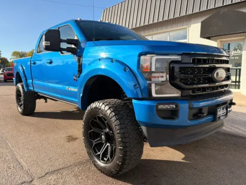 Photos of 2021 Ford F250 Super Duty Crew Cab Lariat Pickup 4D 6 3/4 ft for sale in Fremont, NE at Tailgate Motor Co. (Fremont North)