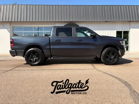 Gray 2019 Ram 1500 Crew Cab Rebel Pickup 4D 5 1/2 ft for sale in Fremont, NE