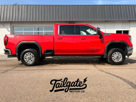 Red 2021 GMC Sierra 2500 HD Crew Cab SLE Pickup 4D 6 1/2 ft for sale in Fremont, NE