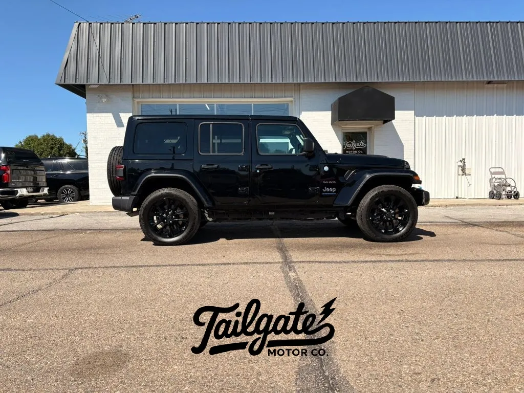 Black 2024 Jeep Wrangler 4xe Sahara 4xe Sport Utility 4D for sale in Fremont, NE