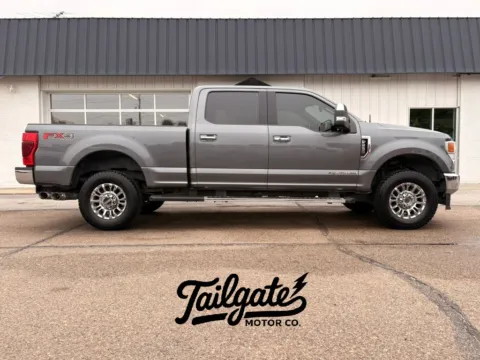 Gray 2022 Ford F250 Super Duty Crew Cab Lariat Pickup 4D 6 3/4 ft for sale in Fremont, NE