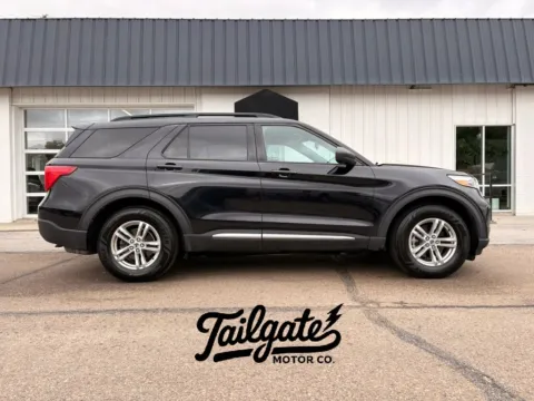 Black 2020 Ford Explorer XLT Sport Utility 4D for sale in Fremont, NE