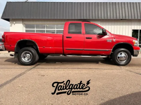 Red 2007 Dodge Ram 3500 Quad Cab SLT Pickup 4D 8 ft for sale in Fremont, NE