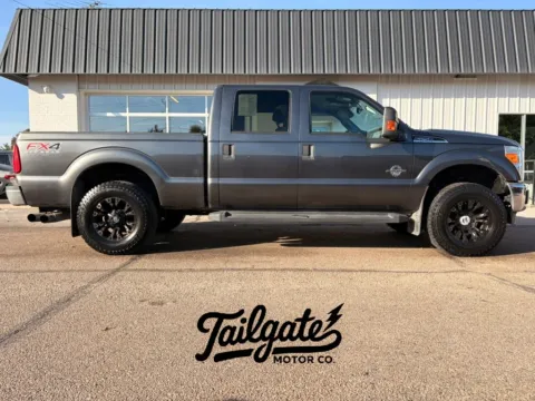 Silver 2016 Ford F250 Super Duty Crew Cab XLT Pickup 4D 6 3/4 ft for sale in Fremont, NE
