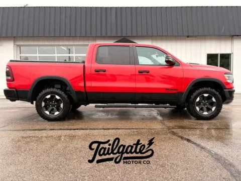 Red 2024 Ram 1500 Crew Cab Rebel Pickup 4D 5 1/2 ft for sale in Fremont, NE
