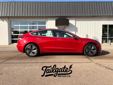 Red 2019 Tesla Model 3 Long Range Sedan 4D for sale in Fremont, NE